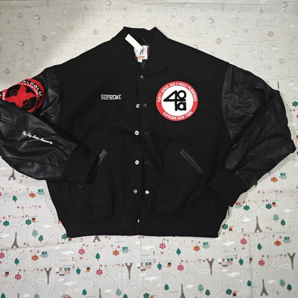 Supreme Black Paneled Jacket